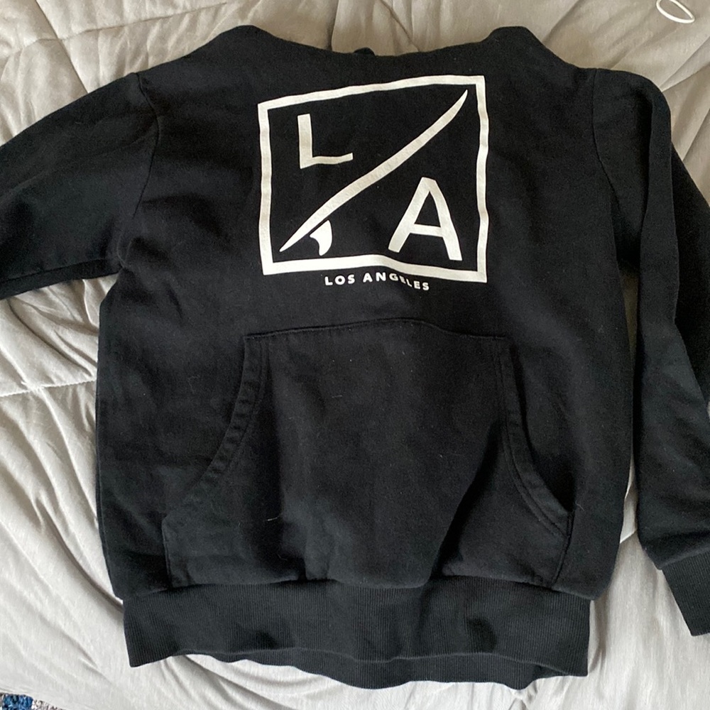 Monarch black Los Angeles hoodie women’s size medium
